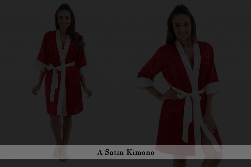 you can buy your mom A Satin Kimono
