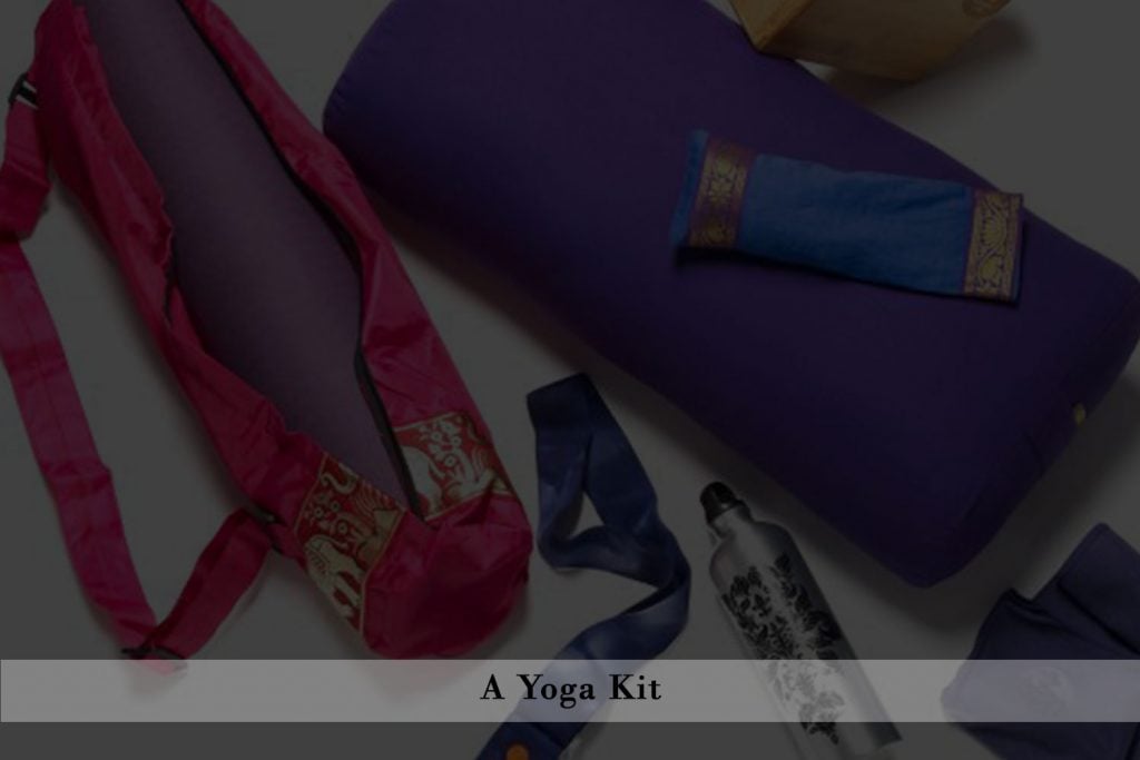 get her a yoga kit that’s packed with an alignment mat