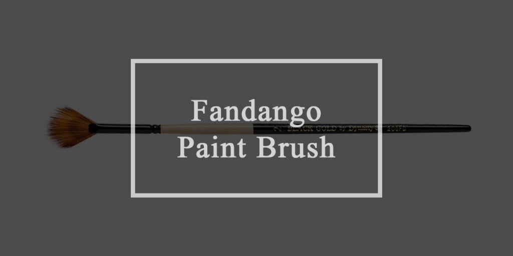  filbert paint brush 