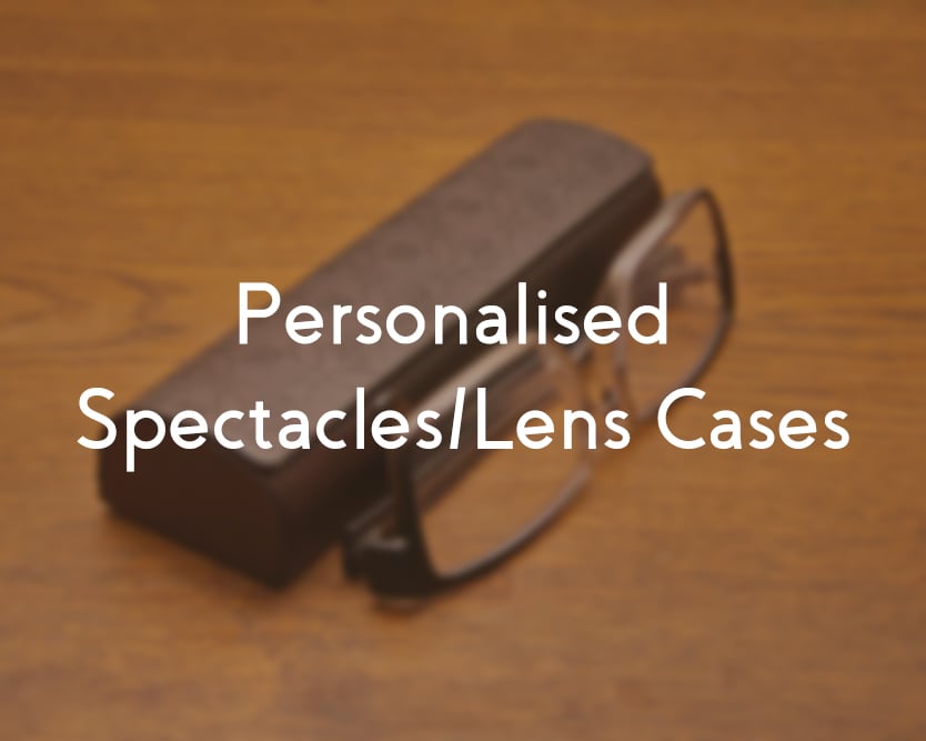 Personalised SpectaclesLens Cases