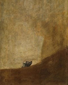 ‘The Dog’ by Francisco Goya
