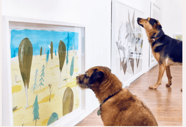 Do Dogs Appreciate Art
